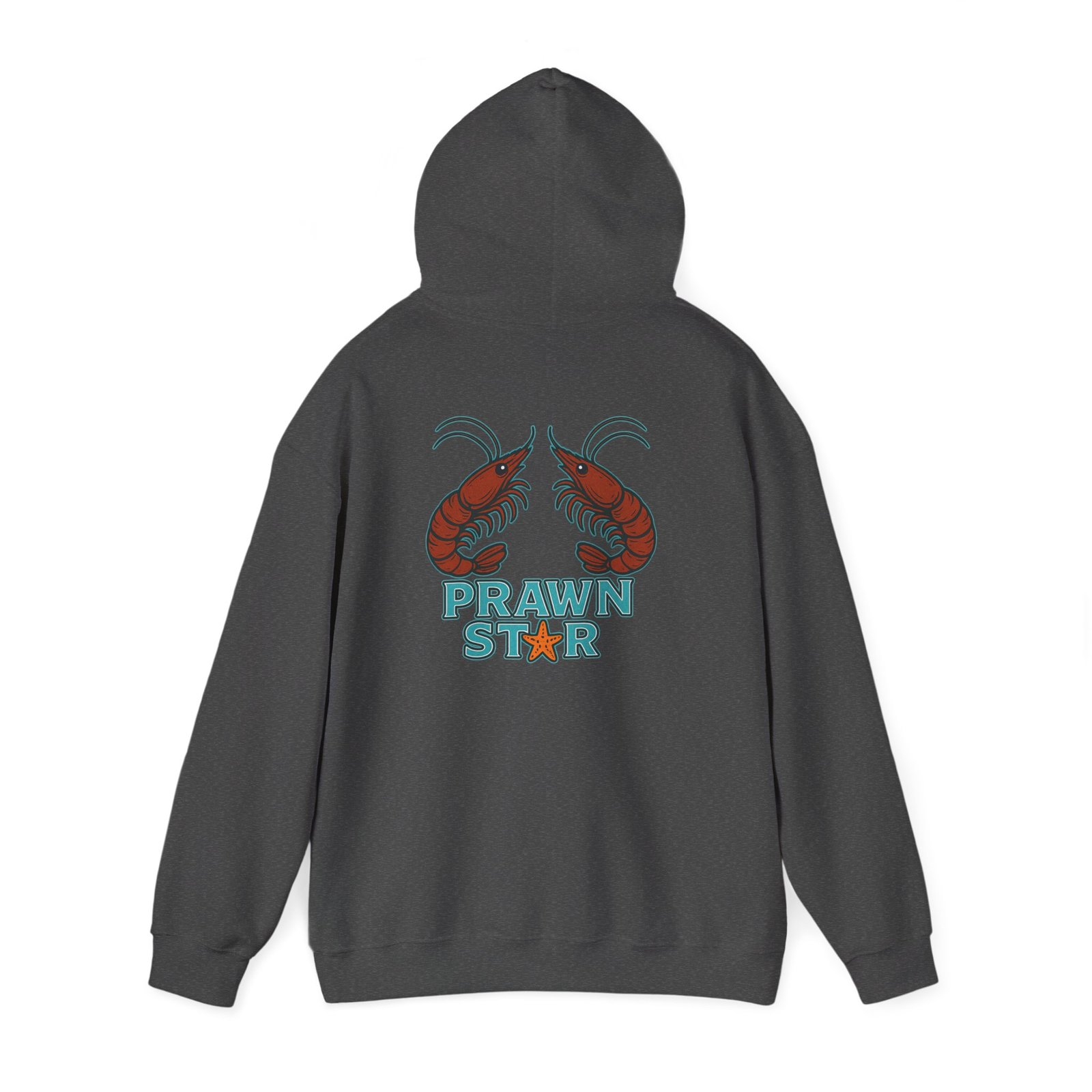 🦐 Prawn Star – Hoodie | Fat Merman Designs ⭐🐚🔥 - Image 5