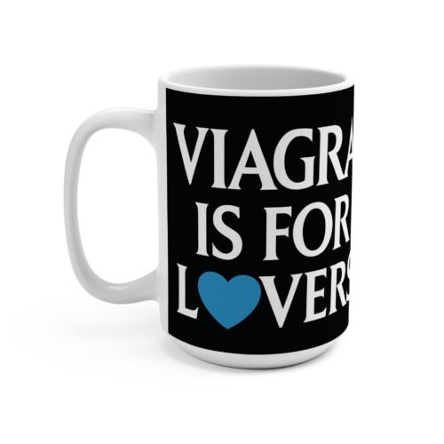 💙 Viagra Is For Lovers – Parody Coffee Mug | Fat Merman Designs 😏✨