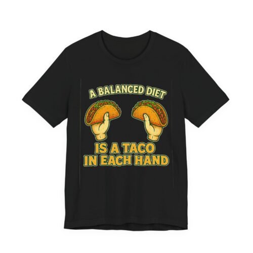 Health Goals: Tacos in Both Hands – Retro Unisex Tee | Fat Merman Designs 🌮✨