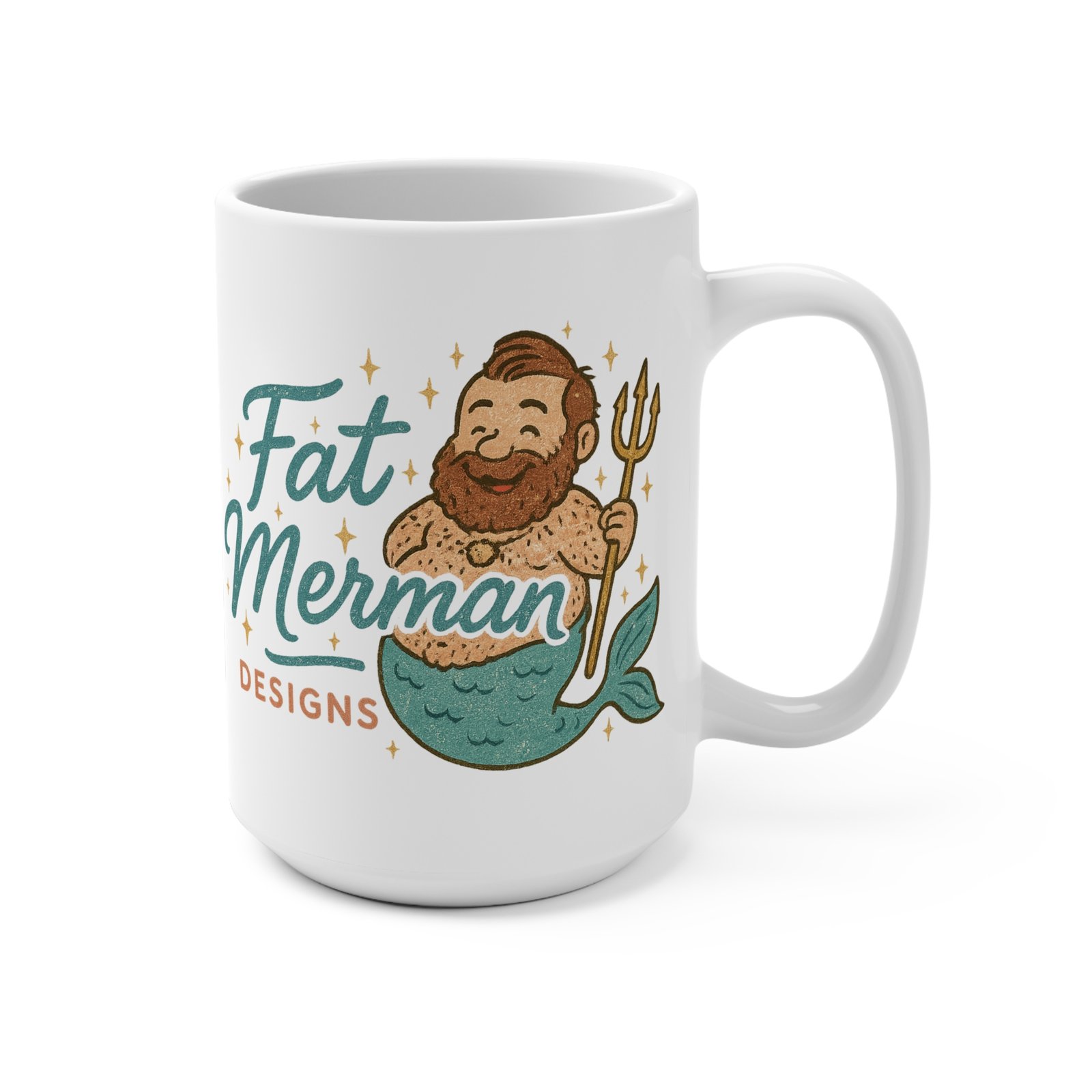 Adventure Awaits in the Grand Tetons – 15oz Mug | Fat Merman Designs ⛰️😉☕ - Image 2