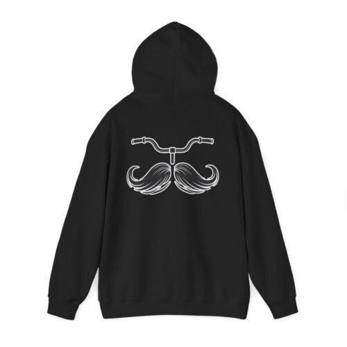 😏 Mustache Ride – Hoodie | Fat Merman Designs 🚲👨🏻🔥
