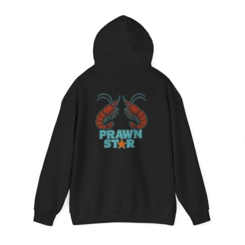 🦐 Prawn Star – Hoodie | Fat Merman Designs ⭐🐚🔥