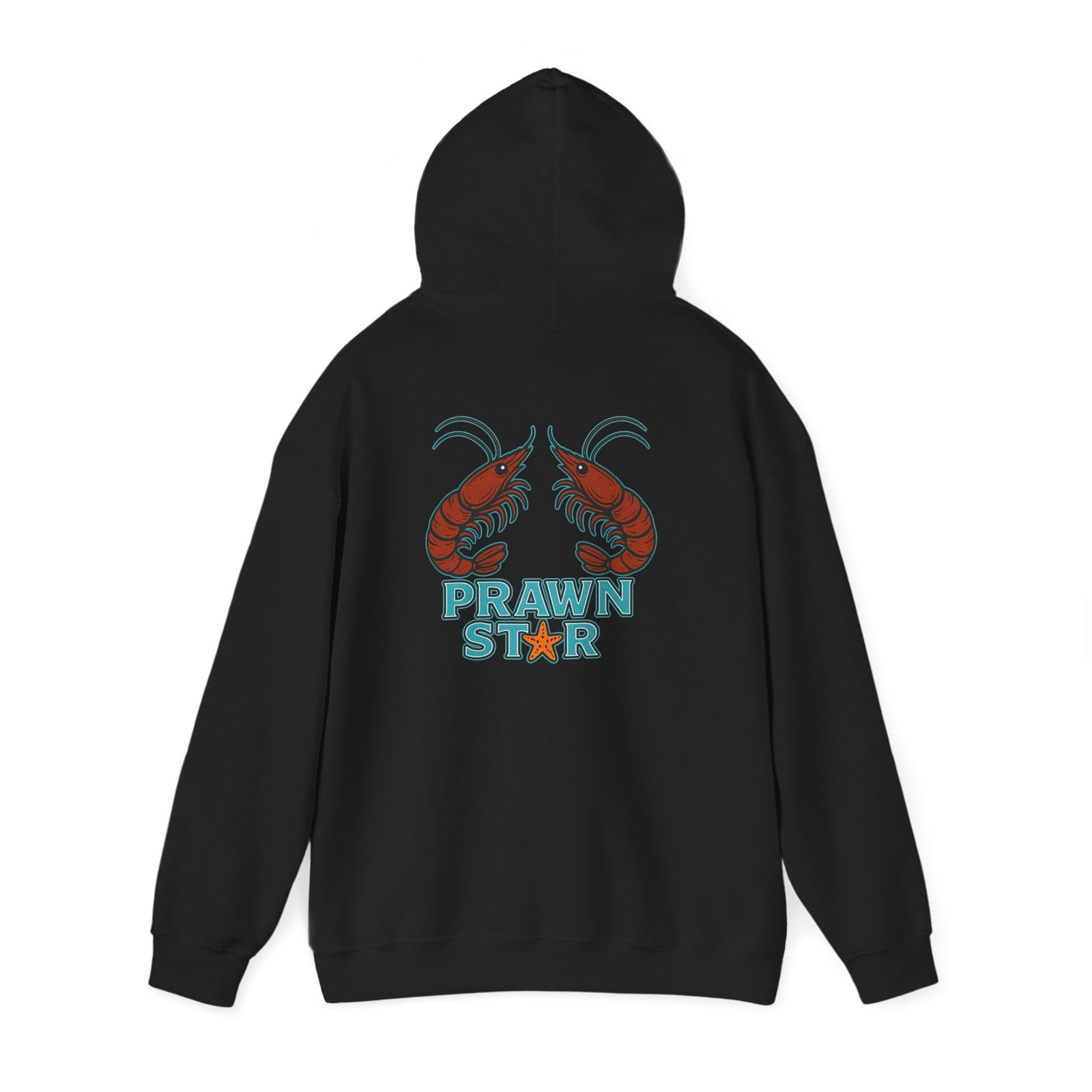 🦐 Prawn Star – Hoodie | Fat Merman Designs ⭐🐚🔥