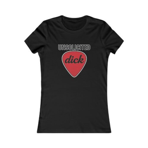Unsolicited Dick Pick – Retro Women’s Tee | Fat Merman Designs 🎸😈💛