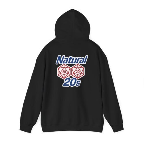 Natural 20s – Critical Hit Hoodie | Fat Merman Designs 🎲🔥