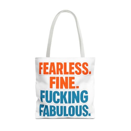 Fearless. Fine. Fabulous. – Lola Collection Large Tote Bag 🔱😏