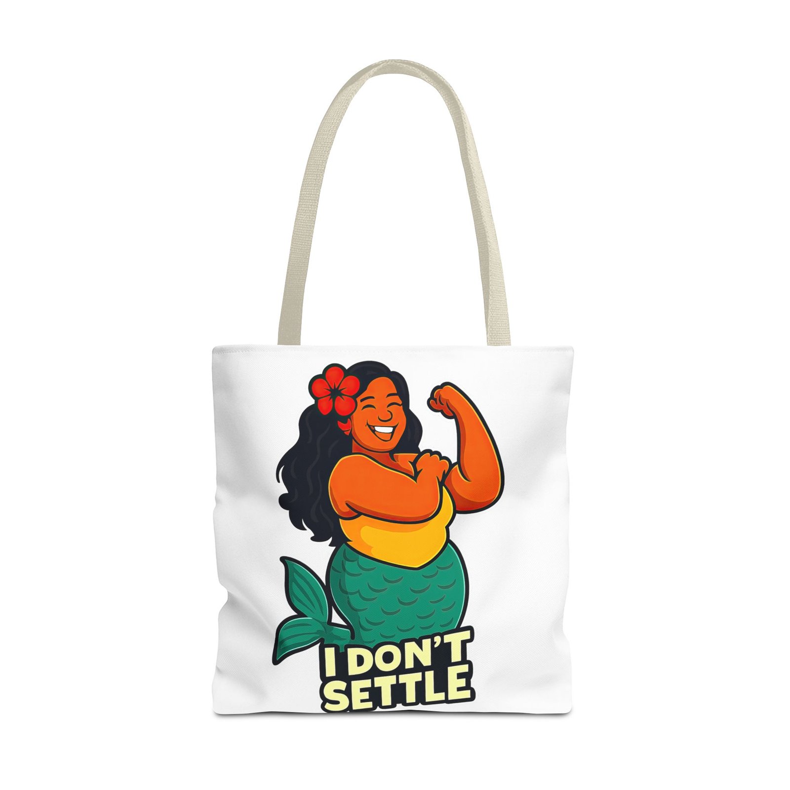 I Don’t Settle – Lola Collection Large Tote Bag 🔱💪😏 - Image 5