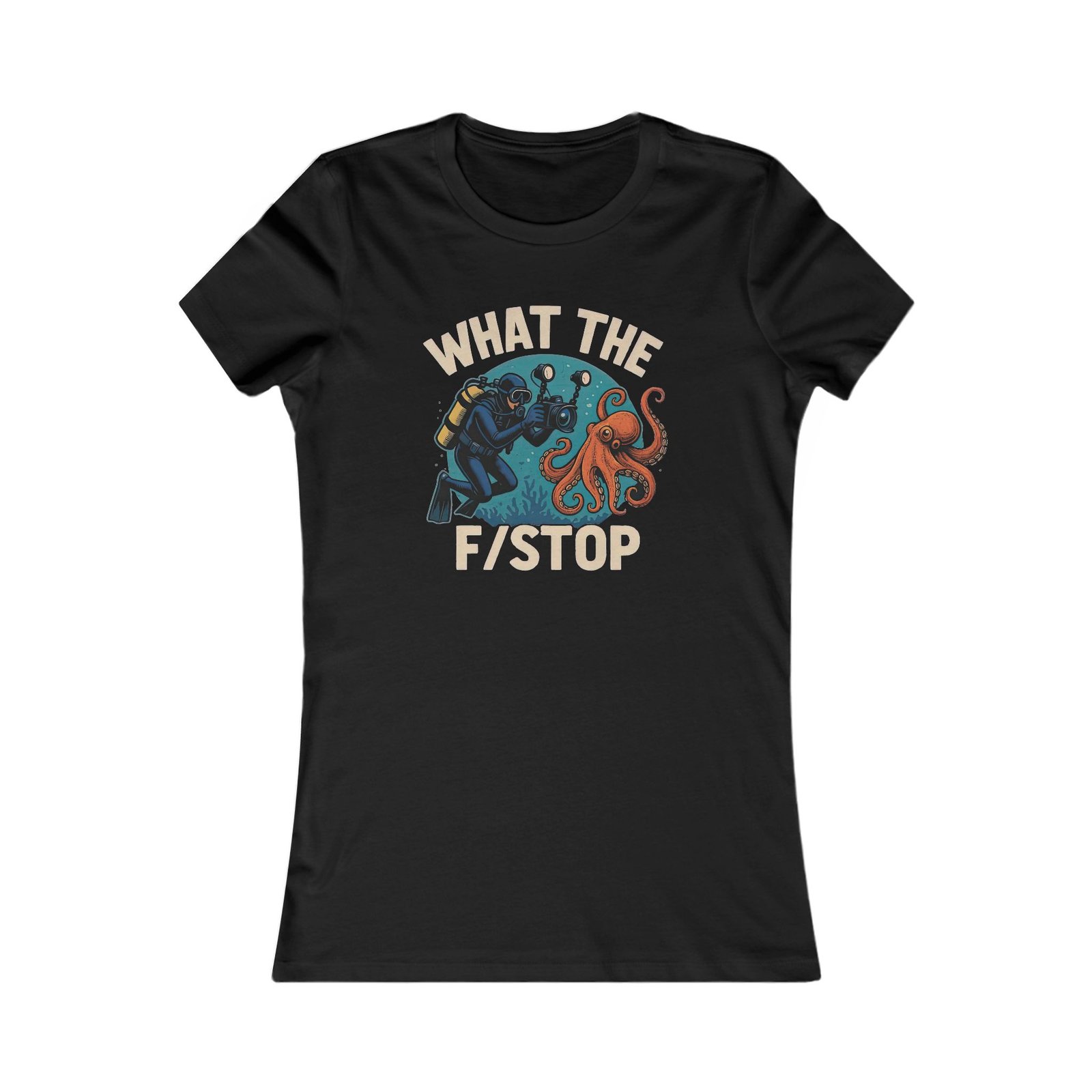 What the F/Stop Women’s Tee | Dive With Frank 📷🤿