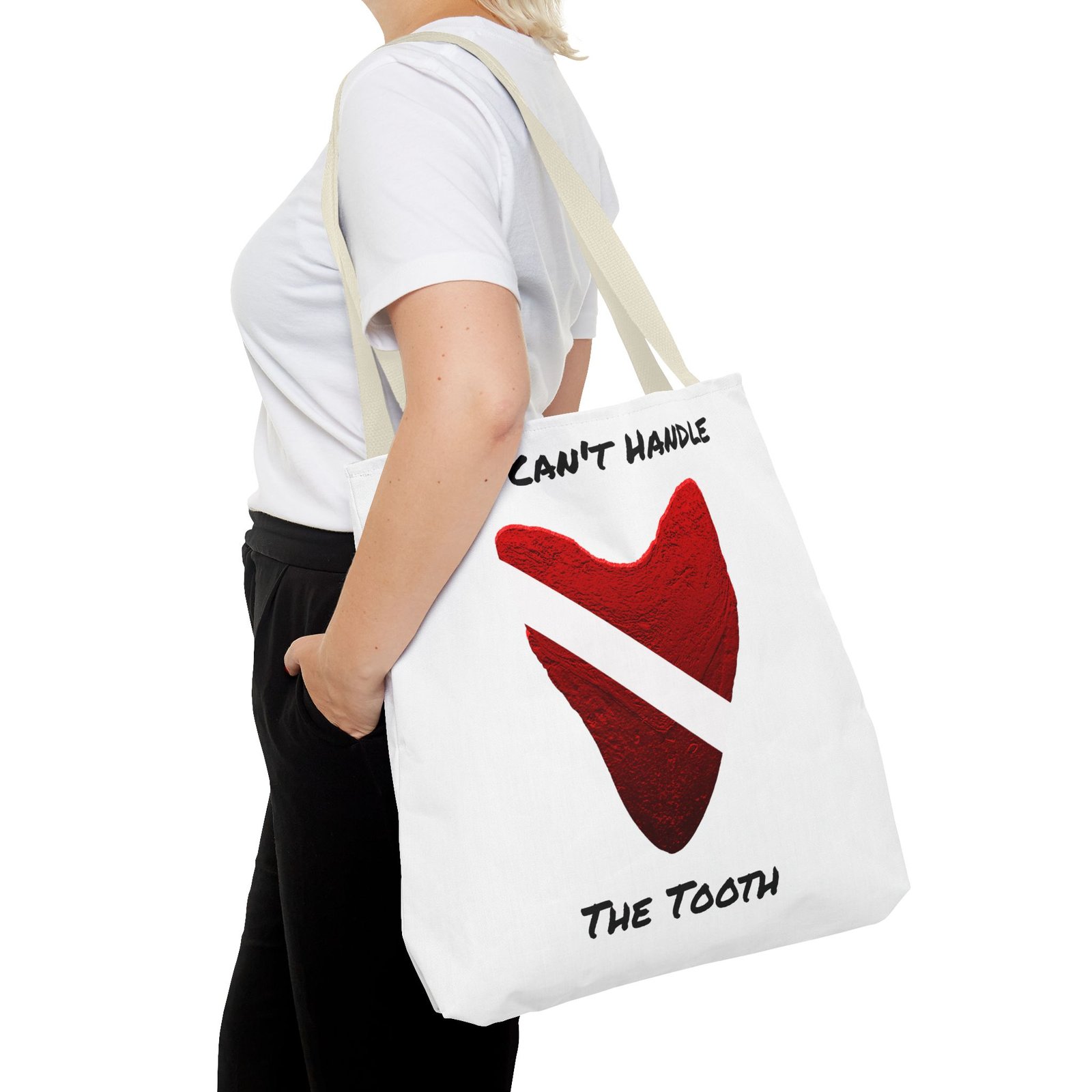 You Can’t Handle the Tooth Tote Bag | Dive With Frank 🦈🤿 - Image 8