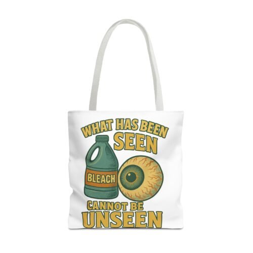What Has Been Seen – Tote Bag (Large) | Fat Merman Designs 👁🔥