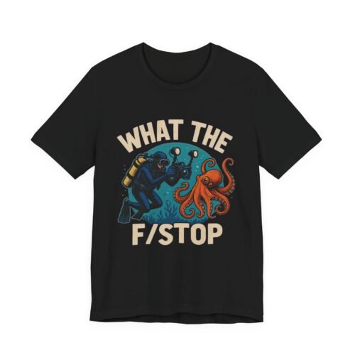 What the F/Stop Unisex Tee | Dive With Frank 📷🤿